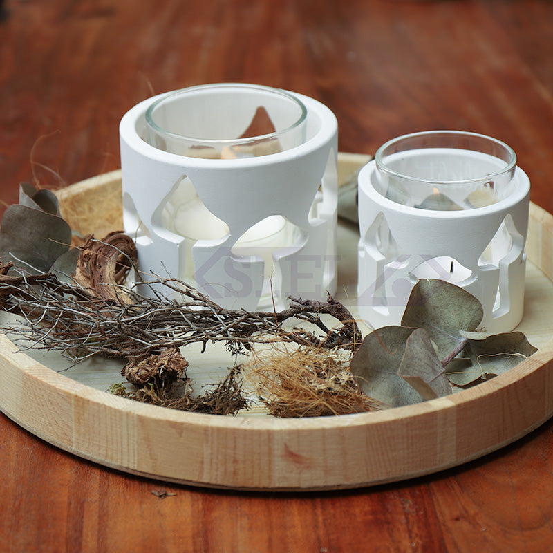 HENDRIK - Lichtkranz groß mit Pilzen