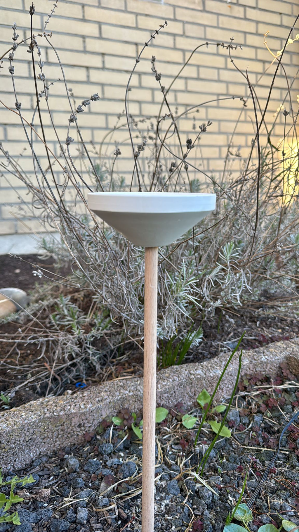 ALINA - Gartenfackelhalterung für Lichtkranz mini