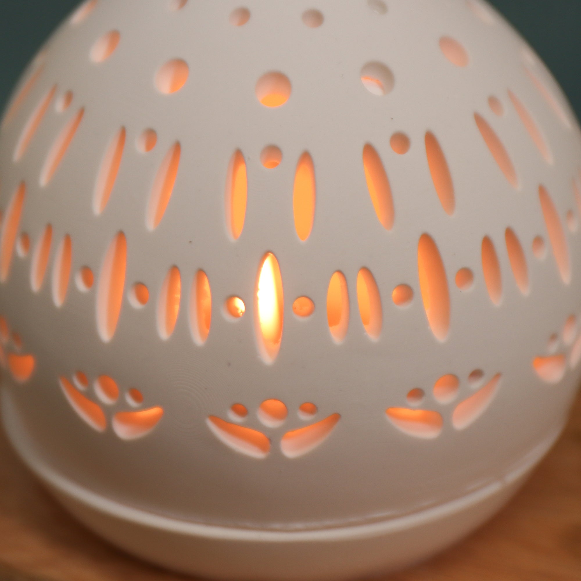 RUDI - Weihnachtskugel mit Muster