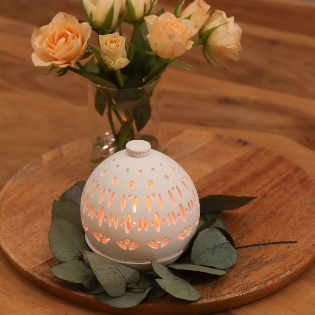 RUDI - Weihnachtskugel mit Muster