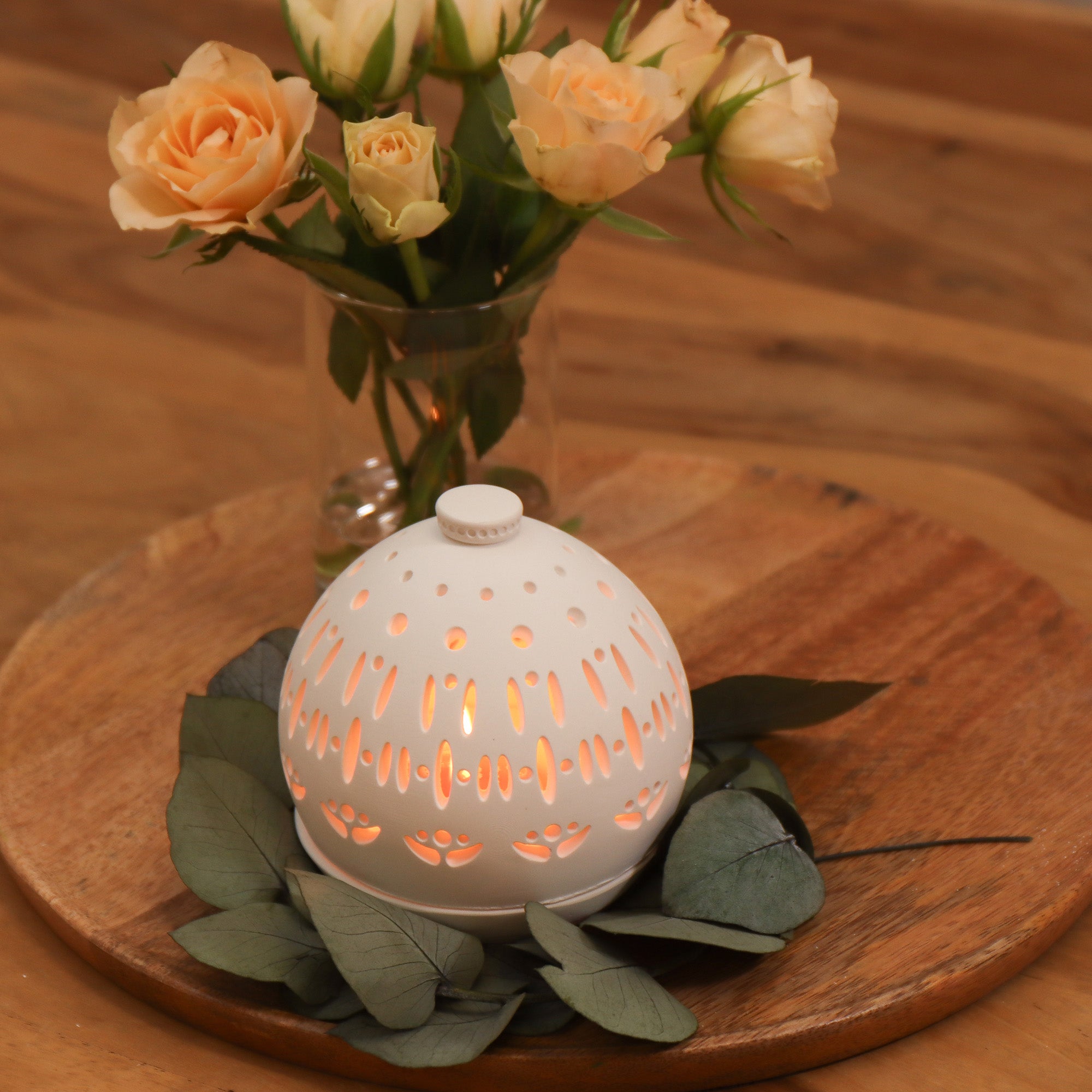 RUDI - Weihnachtskugel mit Muster