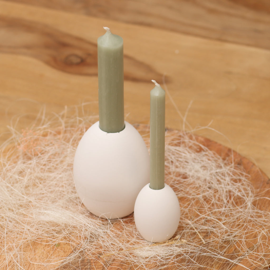 LANA - Kerzeneier Set Glatt