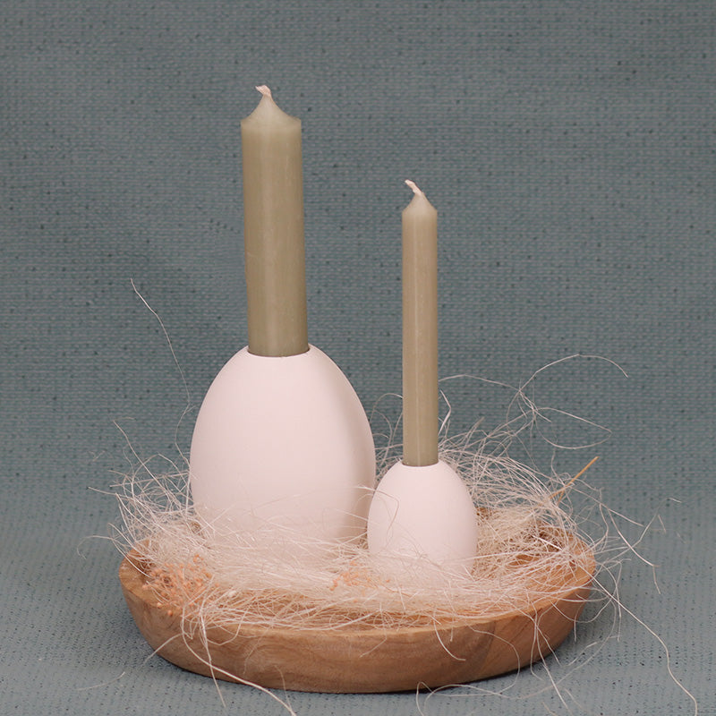 LANA - Kerzeneier Set Glatt