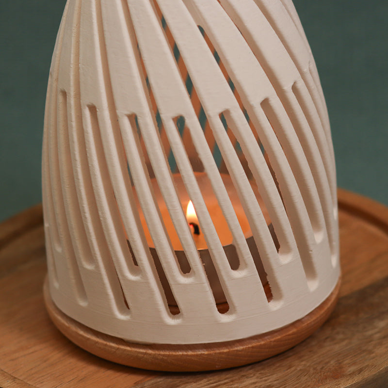 MILLY - Windlicht Streifen