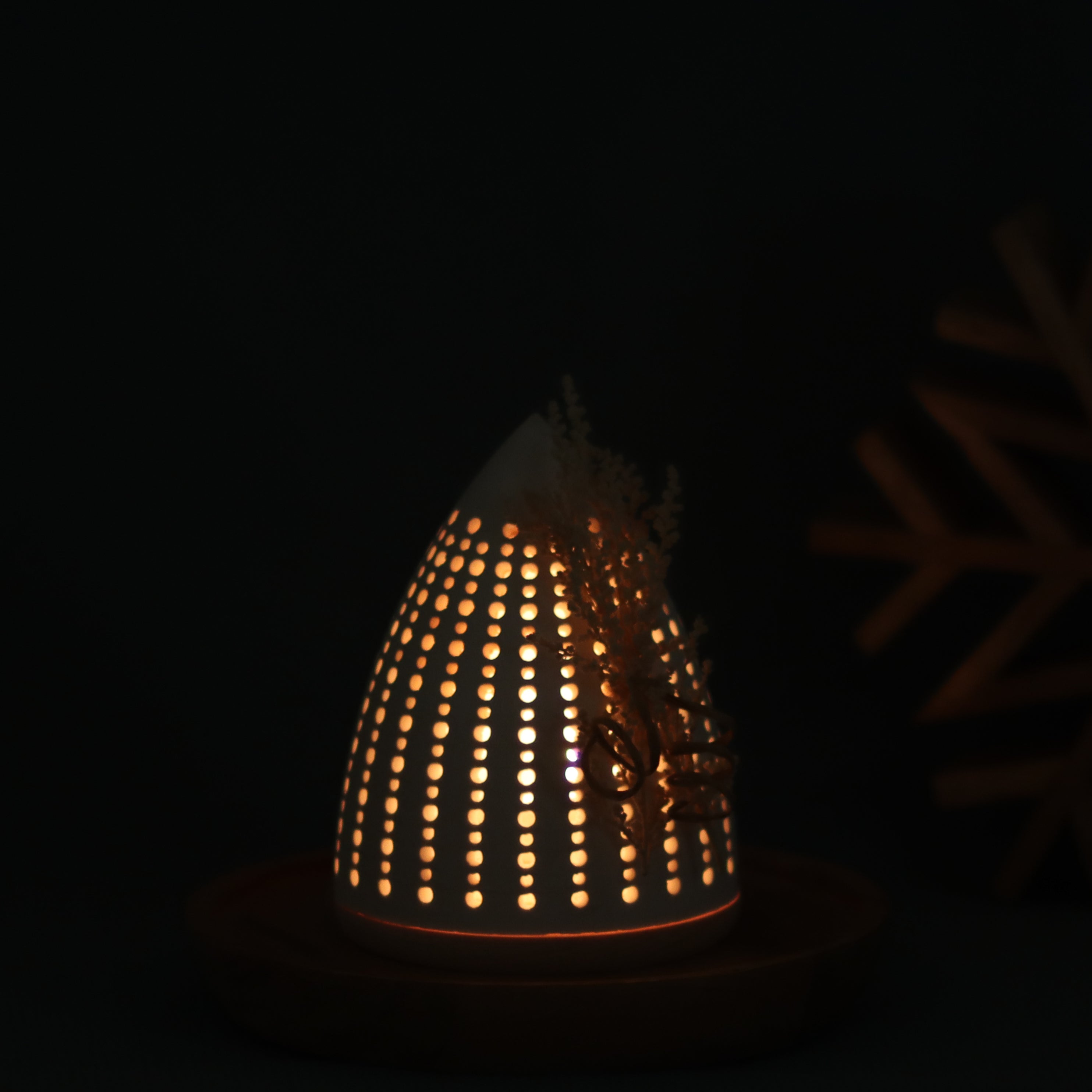 MOLLY - Windlicht Punkte